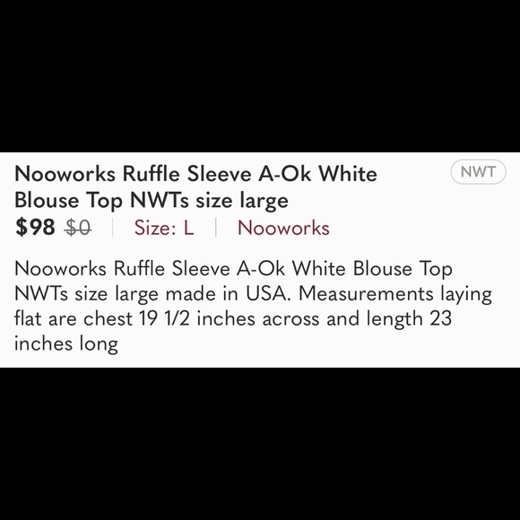 Nooworks Multicolor Abstract Print Ruffle Sleeve Blouse - White Base - Picture 10 of 10